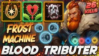 Blood Tributer Kelvin FROST MACHINE 26 KILLS - Deadlock Pro Gameplay & Guides [Watch & Learn]
