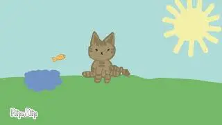 Cat eating fish animation (2) #animation #art #drawing #cat