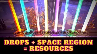 Connection Between Drops & Space Region - Easy Resources | Genesis 2 | Ark Survival Evolved