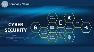 Cyber Security Slide in PowerPoint