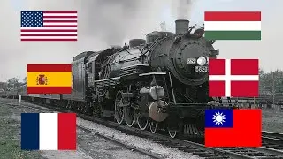 Grand Trunk Western 5629 whistle in 15 different languages