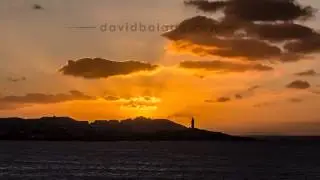 Puesta de sol, Torre de H&eacute;rcules.