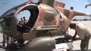 Afghan MD-530F Strafing Runs, Taxiing and MX - OM 1845