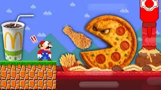 Super Mario Bros. But Every Seed Mario Touchs Become to McDonald  | SUPERHERO MARIO