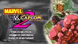 Marvel vs Capcom 2 Exhibition Matches (Finn vs Neutron | hsimm9 vs Oniondog, Kage vs SpartanADC)