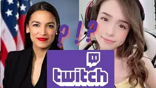 AOC Streaming on TWITCH with Pokimane playing Among Us?!?