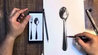 Part -3 learn how to draw spoon in charcoal ✍️✍️ online offline classes Dm:9354708282 #viralvideo