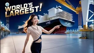 The World's Most Advanced LNG Ship Manufacturing Process