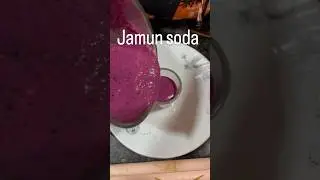 Jamun soda  🥤 #youtubeshorts #recipe #soda #tranding #juice