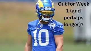 Cooper Kupp to visit body specialist for hamstring issue, out Week 1 (or longer)?