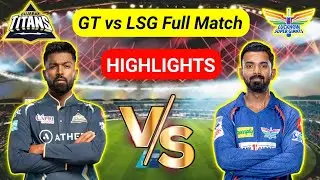 IPL 2023 Highlights | GT vs LSG 2023 highlights | Gujarat vs Lucknow Highlights IPL 2022 Match 30