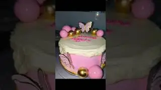 Shukriya 🥰 |Baby girl welcome cake🥰|#youtube #ytshorts #viral #trending #renusharma..