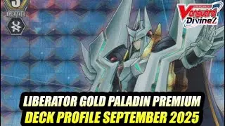 Liberator Gold Paladin -  Cardfight Vanguard Deck Profile Premium September 2025