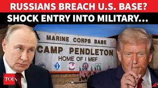 Russians STORM American Base? Shock Entry Into Pendleton Military Zone STUNS Trump | Watch