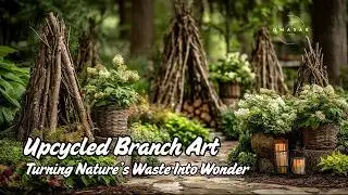Upcycled Branch Art: Turning Nature&rsquo;s Waste Into Wonder