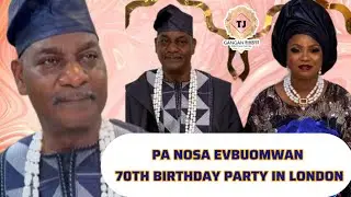 70TH BIRTHDAY CELEBRATION OF PA NOSA EVBUOMWAN AT FREEDOM ARENA  PLUMSTEAD,LONDON ON THE 30/08/2025