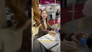 #интервью у сотрудников #artsoffio 😎 а какой ваш любимый продукт? #interview #beautyexpo #top5