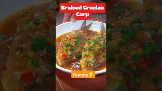 Simple recipes of Braised Fish (Carp). Easy cooking steps.#fishmeals #goodmeals #fish #fishdishes