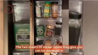 FINESSY Spice Jars - Elevate Your Kitchen Organization with Style