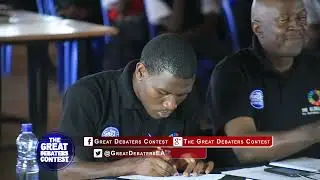 GREAT DEBATERS CONTEST: Friends School Kamusinga Vs Kakamega High School (2018)