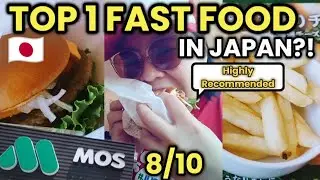 Trying Japan&rsquo;s #1 Fast Food &mdash; MOS Burger Review & Ranking!