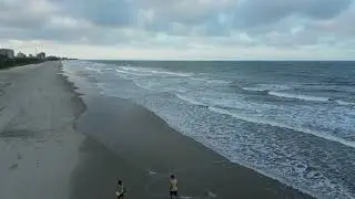 Filmando a praia de itapoa com drone mini 3