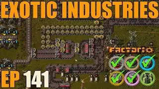 Factorio Exotic Industries - Let's Play Ep 141 - Fixing This Pitiful Coal Line