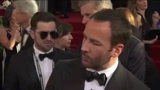 Tom Ford - HFPA Red Carpet Interview - Golden Globes 2017