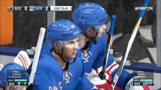 NHL 16 - Boston Bruins vs New York Rangers Gameplay (XboxONE HD) [1080p60FPS]