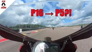 Traumstart am Sachsenring! Von P16 auf P5 &ndash; Kampf bis zur letzten Runde 🏁