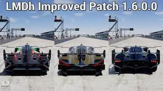 Project Motor Racing: Patch 1.6.0.0 LMDh Improved Tires - All 9 Hypercar [PS5Pro]