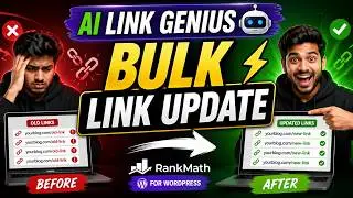 Bulk Update Links in WordPress using Rank Math AI Link Genius