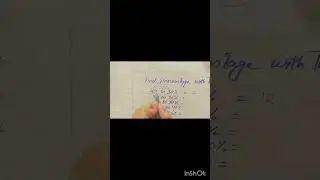 mathematic tricks 😱😱Solve percentage without calculator👌