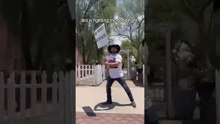 Phoenix AZ:  Man protest 🪧 to not have Bottle Blonde in Gilbert #phoenixaz #phoenixarizona #phoenix