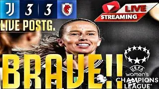 JUVENTUS WOMEN - OL Lyonnes 3-3 | IMPRESA SFIORATA COL LIONE, BRAVE!!! | LIVE POST GARA!!!