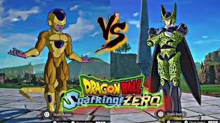 Perfect Cell VS Golden Frieza | Dragon Ball Sparking Zero [ 4K 60FPS ]