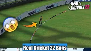 Real Cricket 22 Bugs | Real Cricket 22 Funny Moments