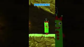 Numberblocks Magic Run in the Green World 🌿 | Counting Number Eight