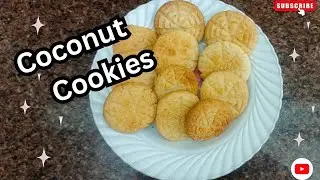 Coconut crunch cookies |homemade biscuit #cookies #viral #easytomake #trending #sharmascookingart 