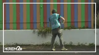 Portland, Oregon artist using art to feed community