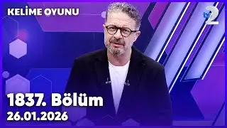 Kelime Oyunu 1837. B&ouml;l&uuml;m  |  26 Ocak 2026