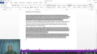 How to protect a paragraph of your word document from modification by others