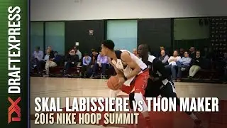 Skal Labissiere vs Thon Maker - 2015 Nike Hoop Summit - 1 on 1 drill