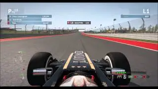 F1 2014 Live Season Winter Testing :: Race 3 - USA  (Qualifying Lap)