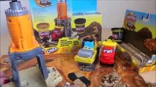 Using The Play-Doh Tonka Chuck and Friends DIGGIN RIGS Grave Yard
