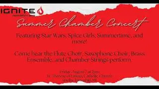 Ignite Performing Arts - Summer Chamber Concert - August 7, 2026