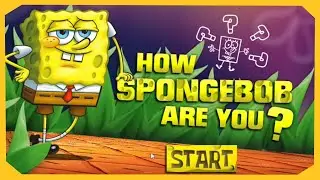 SpongeBob SquarePants: How SpongeBob Are You Gameplay (Browser Game)