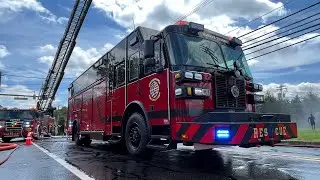 Warren Twp, Mt Bethel Fire Company #1 Rescue 61 Wetdown 08/19/2023