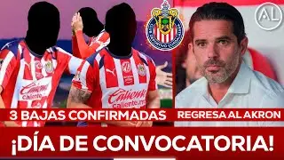 🔥 D&Iacute;A DE CONVOCATORIA para CHIVAS | 3 BAJAS CONFIRMADAS vs NECAXA | LA PRESI&Oacute;N DE MILITO