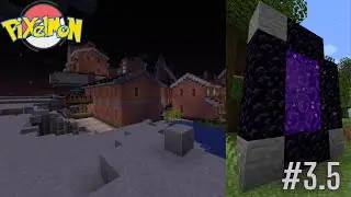 Pixelmon #3.5| Desert Grinding & Into the Nether (Part 2)
